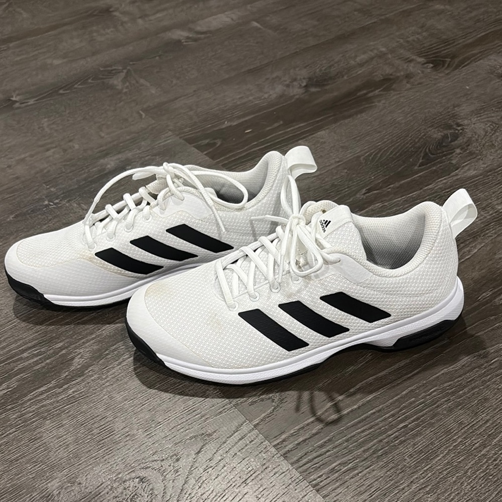 adidas White and Black Athletic Shoes
